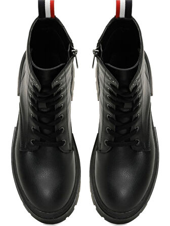 U.S.POLO ASSN HALLES 4PR SİYAH COMFORT CASUAL ANATOMİK GÜNLÜK KADIN BOT