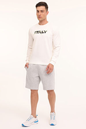 ML ZUHN 16ITL521 4PR,KIRIK BEYA ERKEK SWEATSHIRT