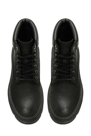 Lumberjack TIRZAH 4PR 101923324 Hakiki Deri Erkek Bot Siyah 40-45 