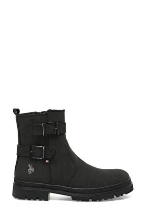 U.S. Polo Assn. TAWNY 4PR Siyah Erkek Biker Bot