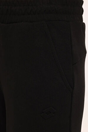 Lotto W-YELRO TRACK PANT 4PR Siyah Kadın Eşofman Altı