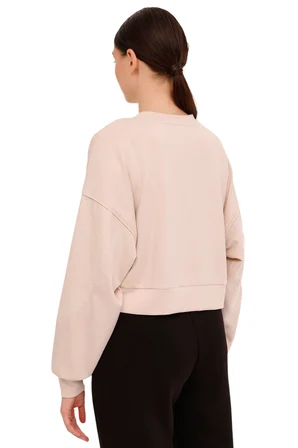 W-BETHANY C NECK SWT 4PR Bej Kadın Sweatshirt