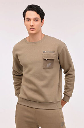 Lotto M-Colonel C Neck Swt Erkek Polar Sweatshirt