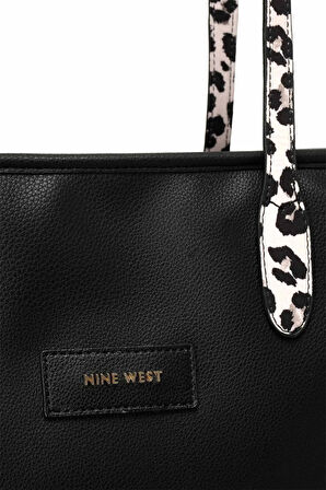 Nine West GLASSYBIG 4PR Siyah Kadın Omuz Çantası