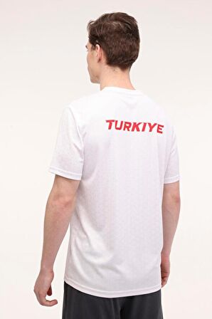 Lotto M-ALLY TEE 4FX 101930084 Erkek Tişört Beyaz S-XXL 