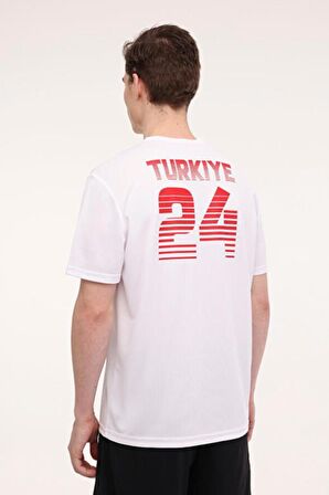 Lotto M-BILLY TEE 4FX 101930086 Erkek Tişört Beyaz S-XXL 