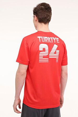 Lotto M-BILLY TEE 4FX 101930087 Erkek Tişört Kırmızı S-XXL 