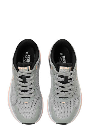 U.S. Polo Assn. GENESIS WMN 5FX 101938170 Kadın Spor Ayakkabı Gri Pembe