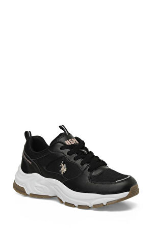 U.S Polo Assn. SORLEY 5FX 101938183 Kadın Spor Ayakkabı Siyah 36-40 