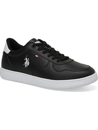 U.S.POLO ASSN THUNDER 5FX SİYAH BEYAZ COMFORT CASUAL GÜNLÜK SPOR AYAKKABI