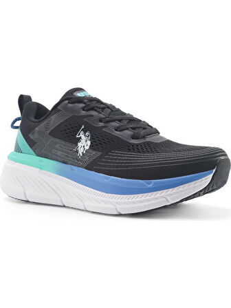 U.S.POLO ASSN CARLOS 5FX SİYAH COMFORT CASUAL ANATOMİK SPOR AYAKKABISI