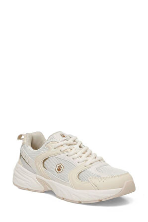 Lumberjack POL WMN 5FX 101932319 Kadın Spor Ayakkabı Beyaz Bej 36-40