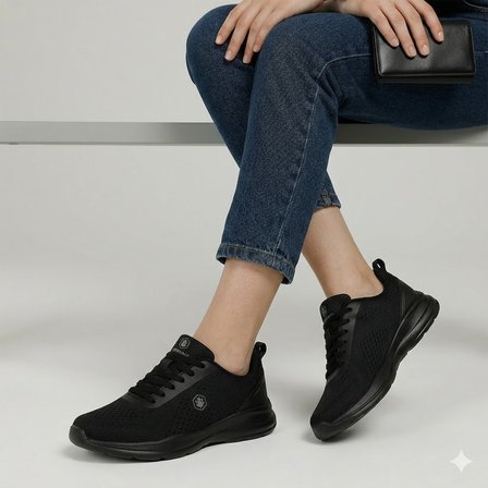 Lumberjack AGATHA 2.0 WMN 6FX Kadın Comfort Ayakkabı SİYAH