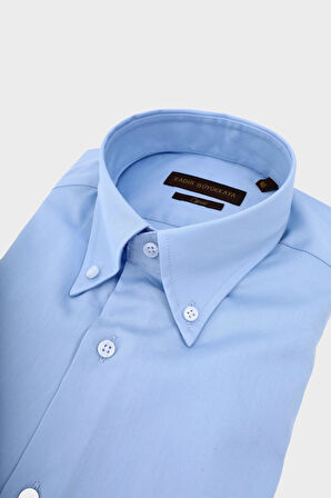 Yaka Düğmeli Erkek Gömlek-KAW4634S