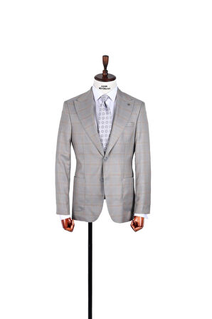 Yüksek Kaliteli Kumaşlı Erkek Slim Fit Ceket