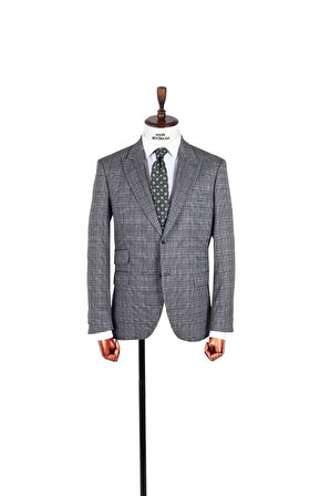 Rahat ve Şık Erkek Slim Fit Ceket