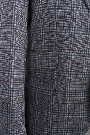 Rahat ve Şık Erkek Slim Fit Ceket