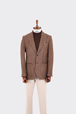 Klasik Yaka Slim Fit Erkek Ceket