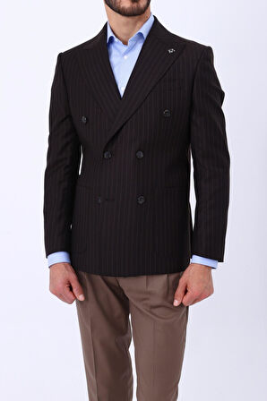 Kaliteli Kumaş Erkek Kruvaze Ceket-KAV5223W