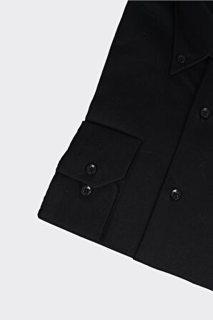 Yaka Düğmeli Erkek Gömlek-KAX4665S