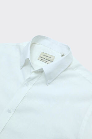 Yaka Düğmeli Erkek Gömlek-KAX4669S