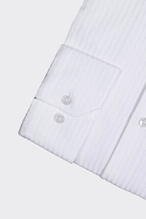 İtalyan Yaka Erkek Gömlek-KAX4056S