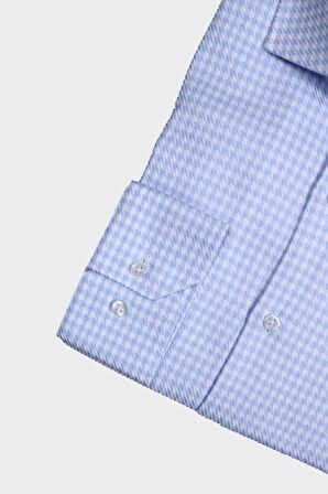 İtalyan Yaka Erkek Gömlek-KAX4057S