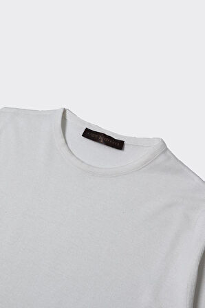 Bisiklet Yaka Triko Erkek Kazak-KAW6600W