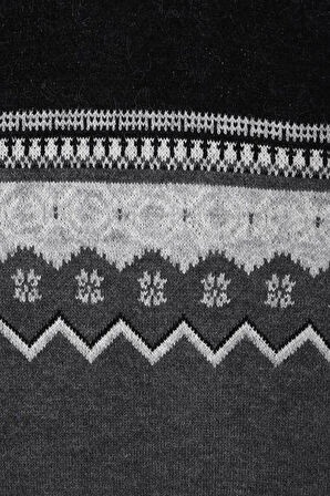 Pamuklu Tam Balıkçı Yaka Klasik Erkek Kazak