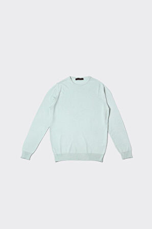 Şıklık ve Konfor Sunan Bisiklet Yaka Triko Erkek Kazak