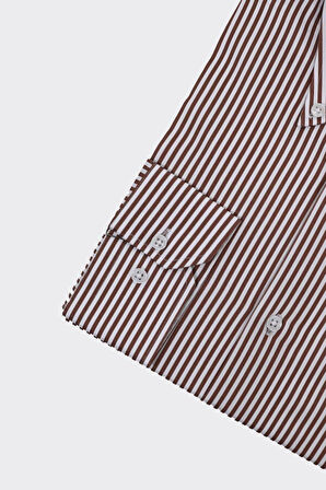 Yaka Düğmeli Erkek Gömlek-KAX4666S