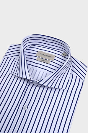 İtalyan Yaka Erkek Gömlek-KAX4062S