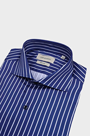 İtalyan Yaka Erkek Gömlek-KAX4064S