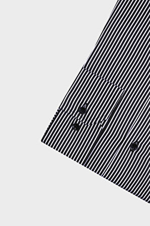 İtalyan Yaka Erkek Gömlek-KAX4065S