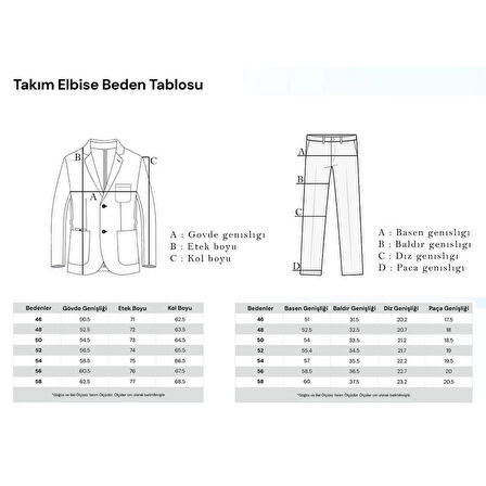 Kırlangıç Yaka Kruvaze Erkek Takım Elbise-KAX1271W