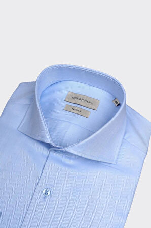 İtalyan Yaka Erkek Gömlek-KAX4101S