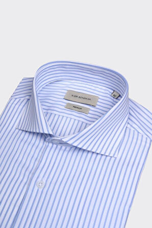 Erkek İtalyan Yaka Gömlek-KAX4104S