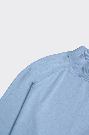 Yarım Balıkçı Triko Erkek Kazak-KAX6520W