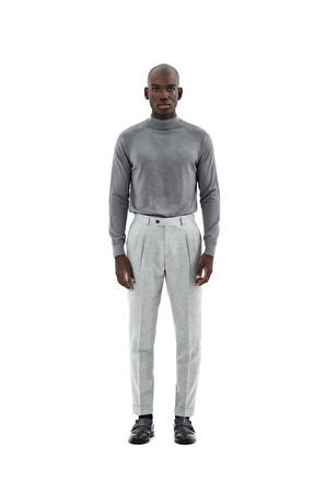 Yarım Balıkçı Triko Erkek Kazak-KAX6520W