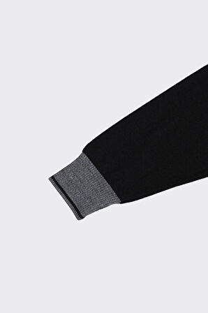 Erkek Düğmeli Polo Yaka Triko-KAX6703W