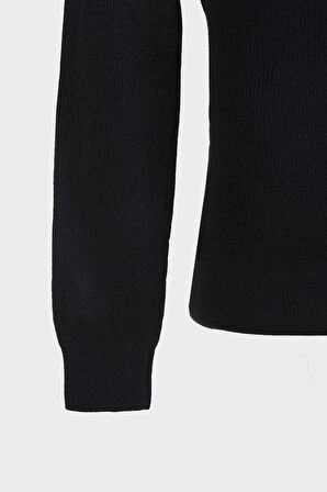 Erkek Düğmeli Polo Yaka Triko-KAX6706W