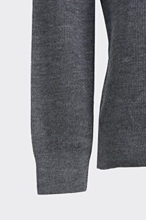 Erkek Düğmeli Polo Yaka Triko-KAX6706W