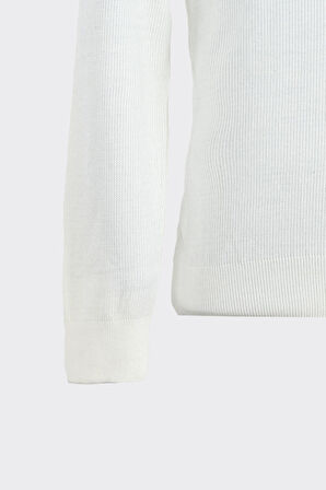 Erkek Düğmeli Polo Yaka Triko-KAX6706W