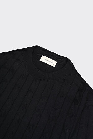 Erkek Bisiklet Yaka Triko