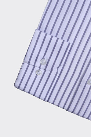 Erkek İtalyan Yaka Gömlek-KAX4121S