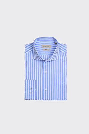 Erkek İtalyan Yaka Gömlek-KAX4117S