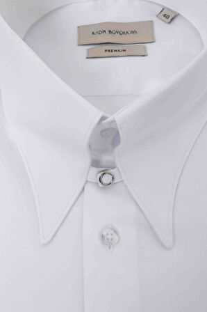 Erkek Çıt Çıt Yaka Gömlek-KAX4266S