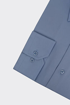 Erkek Yaka Düğmeli Gömlek-KAX4680S