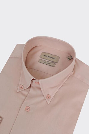 Erkek Yaka Düğmeli Gömlek-KAX4680S