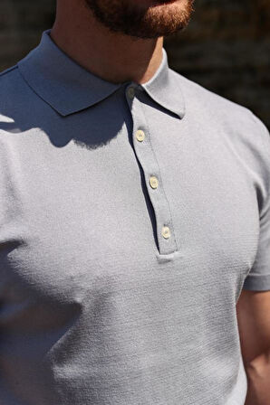Polo Yaka Kısa Kollu T-Shirt